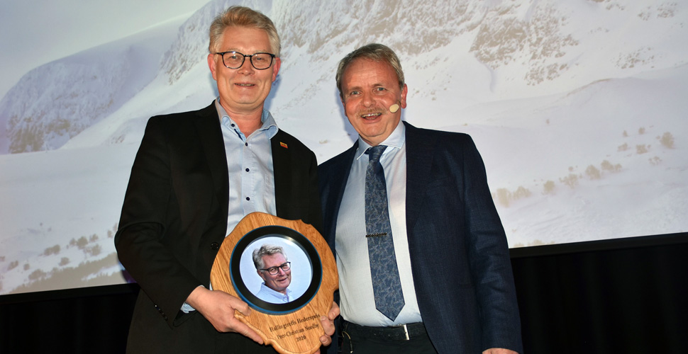 Peer-Chrstian Nordby fikk Hallingtreffs hederspris 2020