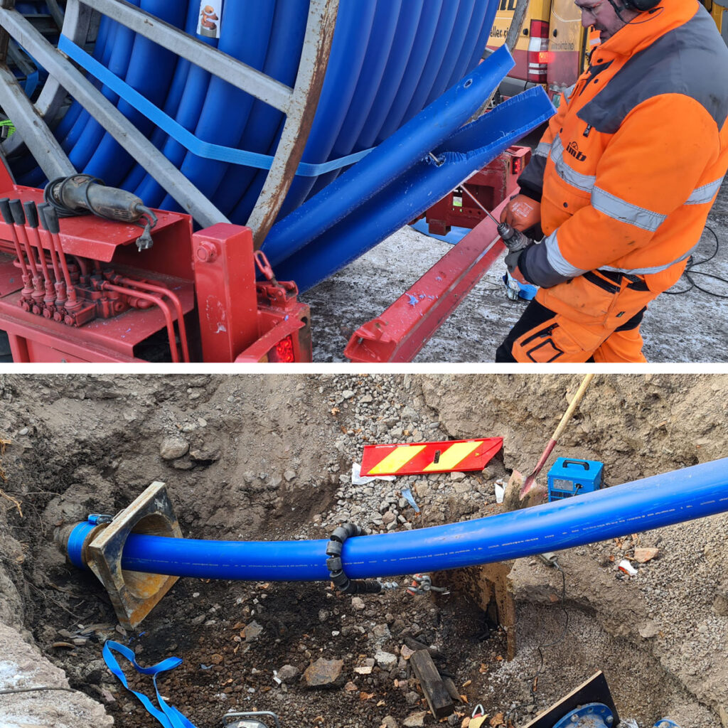 Installasjon av Compact Pipe