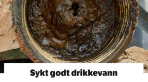 NRKs artikkel "Sykt godt drikkevann"