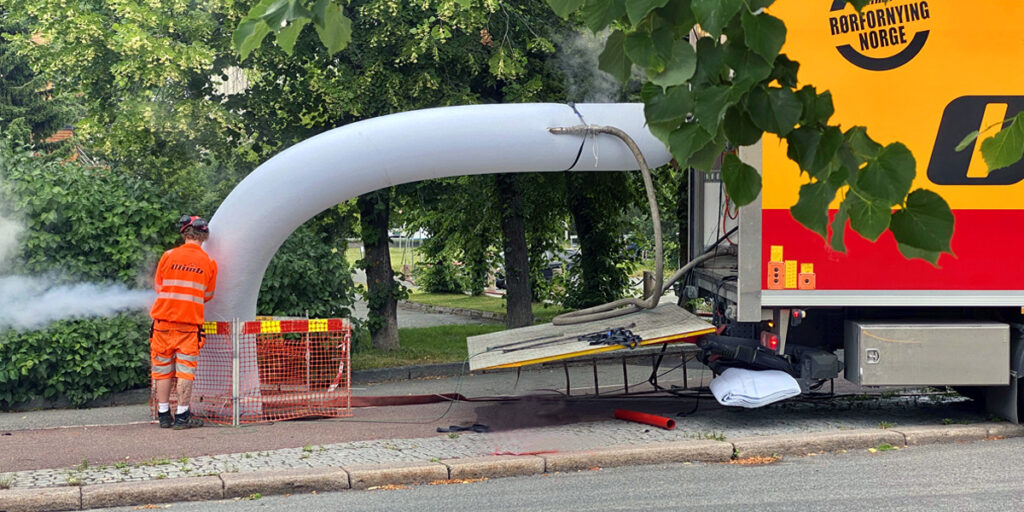 Rørfornying avløp Drammen