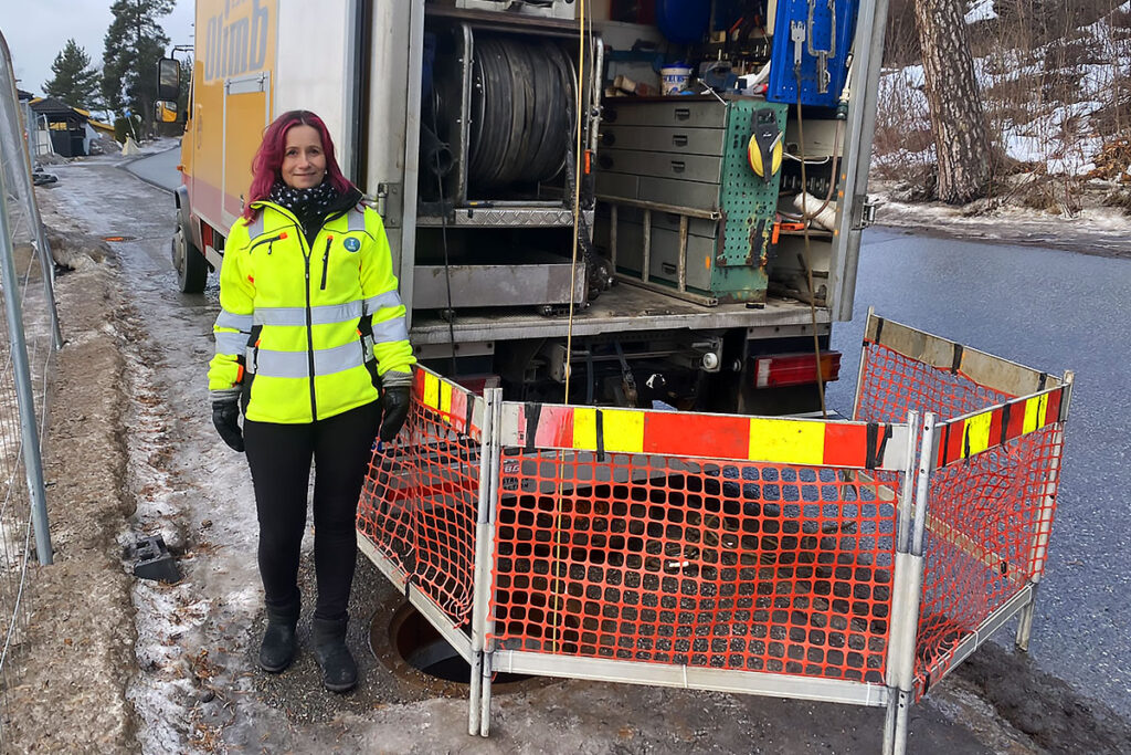 Jakter ufortrødent på de dårligste rørene i Drammen