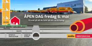 Åpen dag hos Olimb Rørfornying fredag 6. mai 2022