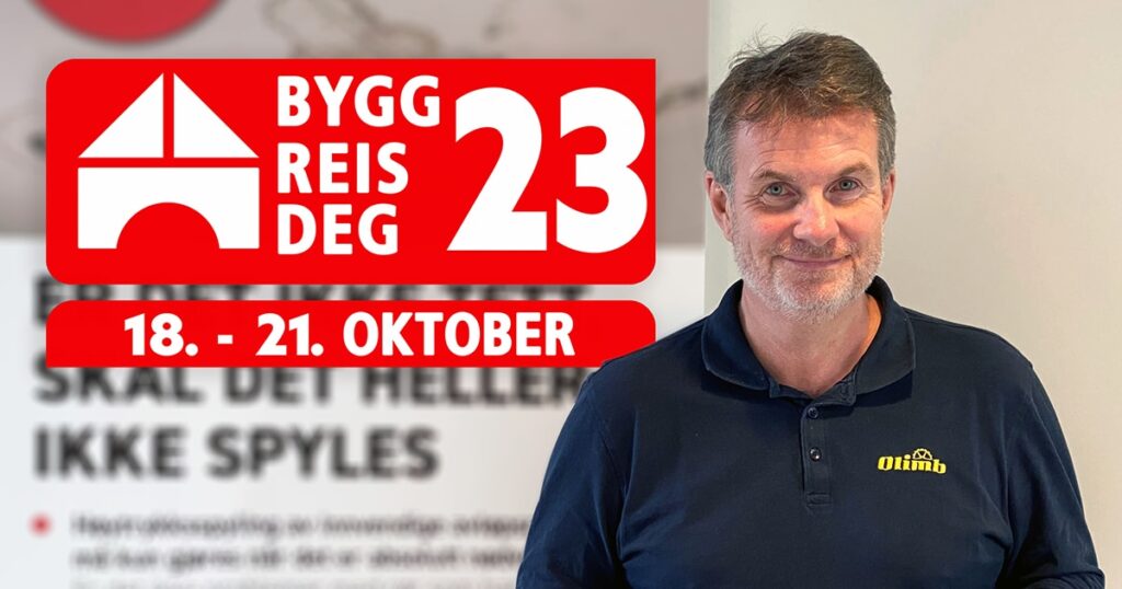Olimb Rørfornying er klar for Bygg Reis Deg 2023