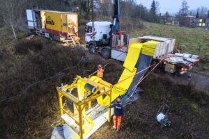 Strømperenovering av spillvannsledning i tunnel
