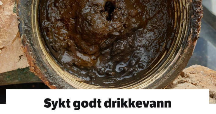 NRKs artikkel "Sykt godt drikkevann"