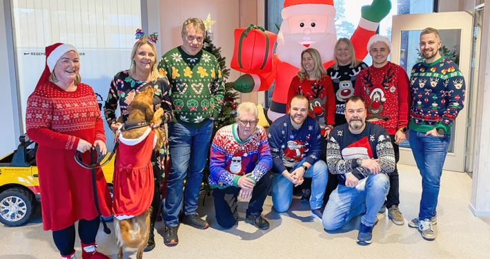 Olimb Rørfornying AS julehilsen 2025